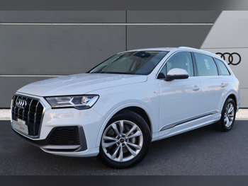 Audi  Q7  3.0  2022  Automatic  21,000 Km  6 Cylinder  All Wheel Drive (AWD)  SUV  White  With Warranty