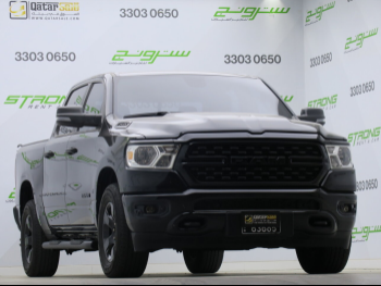 Dodge  Ram  Big Horn  2023  Automatic  57,000 Km  8 Cylinder  Four Wheel Drive (4WD)  Pick Up  Black  With Warranty