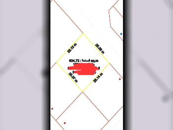 Lands For Sale in Al Rayyan  - Muraikh  -Area Size 635 Square Meter