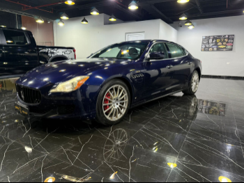 Maserati  Ghibli  Q4  2015  Automatic  130,000 Km  6 Cylinder  Rear Wheel Drive (RWD)  Sedan  Dark Blue