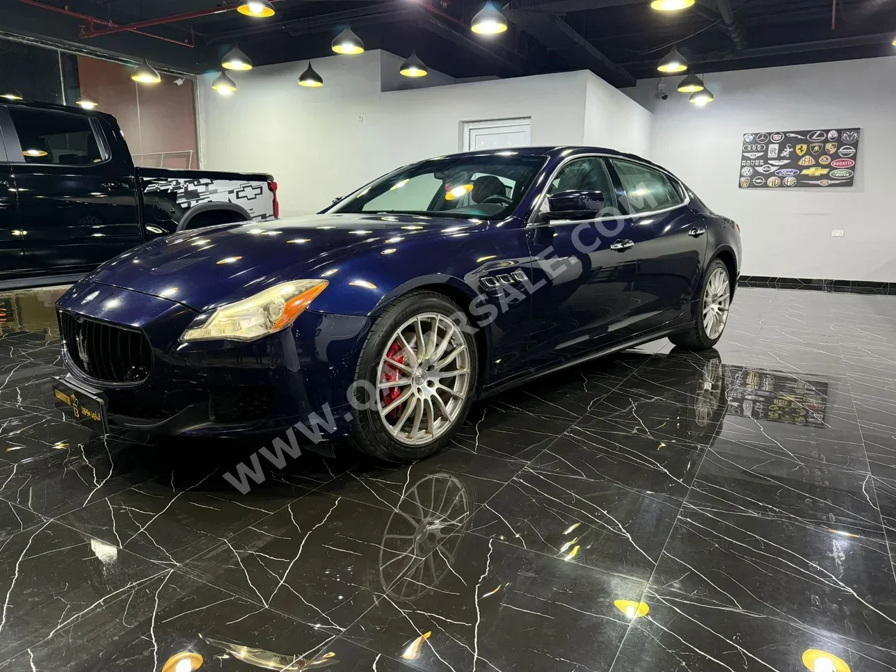 Maserati  Ghibli  Q4  2015  Automatic  130,000 Km  6 Cylinder  Rear Wheel Drive (RWD)  Sedan  Dark Blue