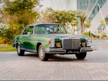 Mercedes-Benz  280 SE  1971  Automatic  84,800 Km  8 Cylinder  Rear Wheel Drive (RWD)  Coupe / Sport  Green