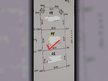 Lands For Sale in Al Wakrah  - Al Wakrah  -Area Size 1,210 Square Meter