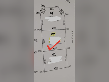 Lands For Sale in Al Wakrah - Al Wakrah -Area Size 1,210 Square Meter
