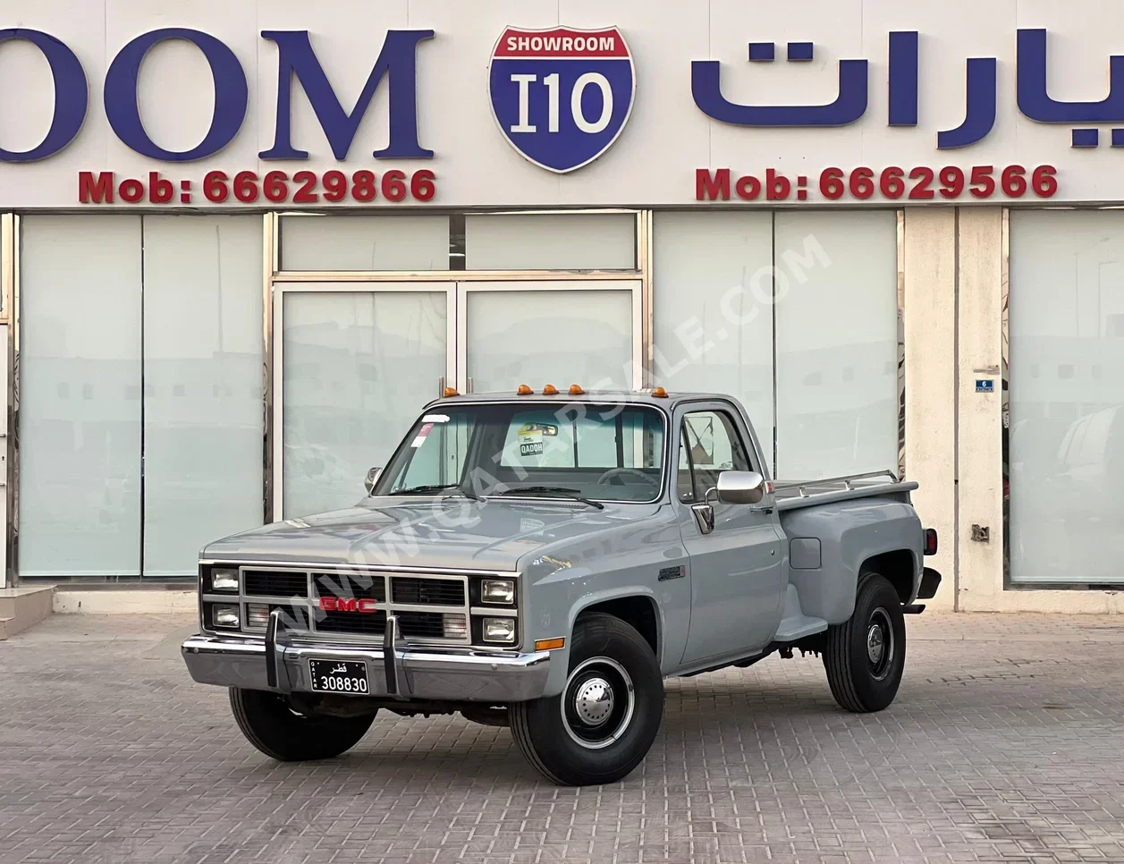 جي ام سي  سييرا  كلاسك  1984  اوتوماتيك  193,000 كم  8 سلندر  دفع خلفي  بيكب  رمادي مطفي