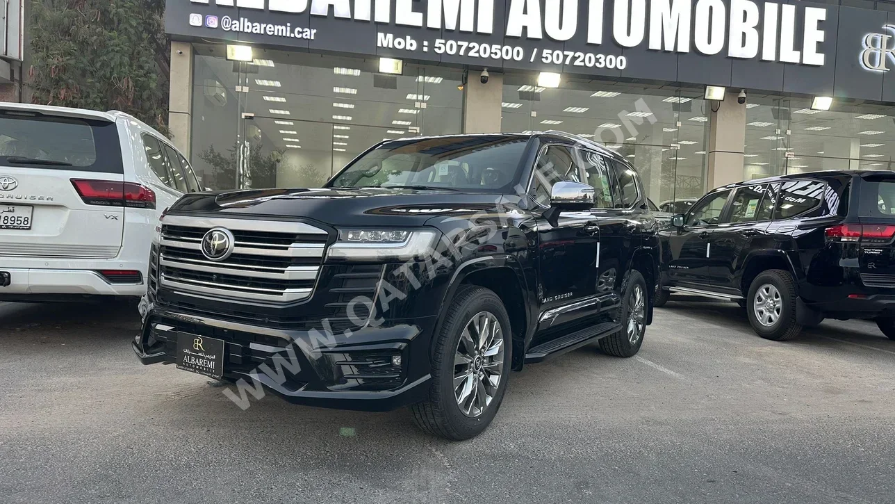 Toyota  Land Cruiser  VXR Twin Turbo  2024  Automatic  0 Km  6 Cylinder  Four Wheel Drive (4WD)  SUV  Black  With Warranty