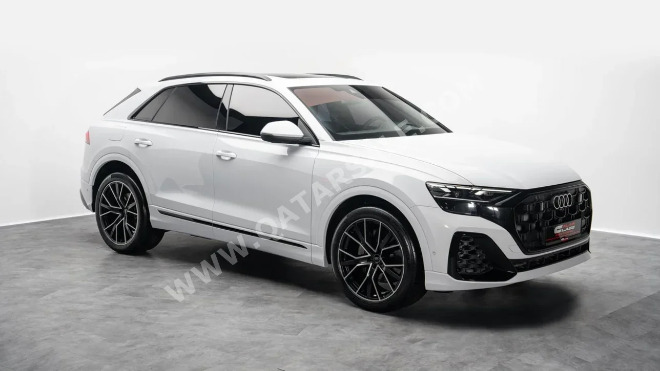 Audi  Q8  2025  Automatic  265 Km  6 Cylinder  Four Wheel Drive (4WD)  SUV  White  With Warranty