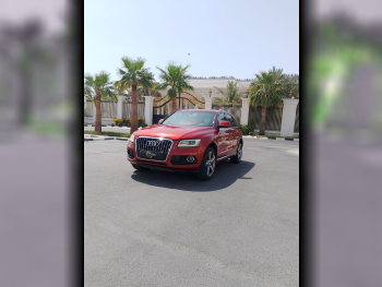Audi  Q5  2014  Automatic  205,000 Km  4 Cylinder  All Wheel Drive (AWD)  SUV  Red