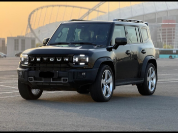 Jetour  T2  Luxury  2025  Automatic  19,000 Km  4 Cylinder  Four Wheel Drive (4WD)  SUV  Black  With Warranty