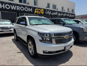 Chevrolet  Tahoe  2018  Automatic  78,000 Km  8 Cylinder  Four Wheel Drive (4WD)  SUV  White