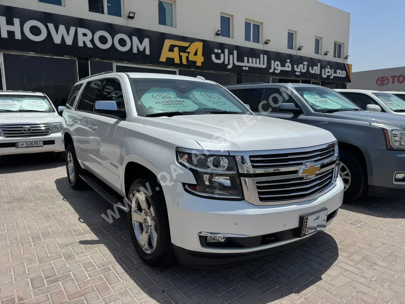 Chevrolet  Tahoe  2018  Automatic  78,000 Km  8 Cylinder  Four Wheel Drive (4WD)  SUV  White