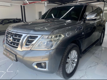 Nissan  Patrol  LE  2014  Automatic  210,000 Km  8 Cylinder  Four Wheel Drive (4WD)  SUV  Gray