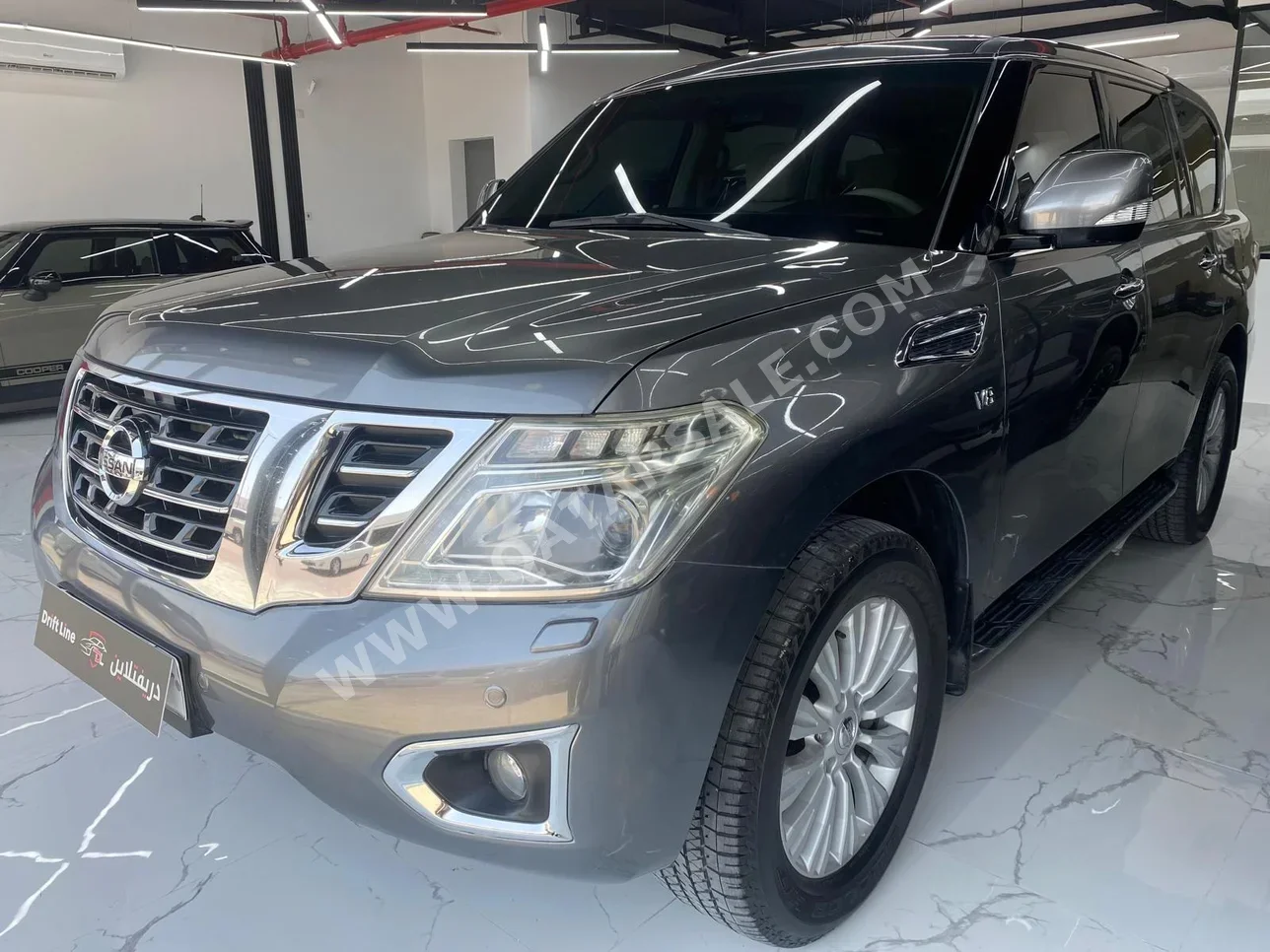 Nissan  Patrol  LE  2014  Automatic  210,000 Km  8 Cylinder  Four Wheel Drive (4WD)  SUV  Gray