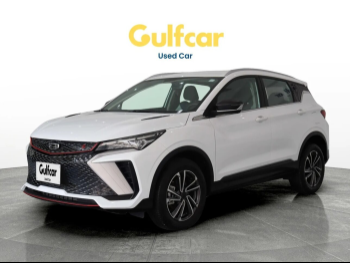 Geely  Coolray  2024  Automatic  18,223 Km  4 Cylinder  Front Wheel Drive (FWD)  SUV  White  With Warranty
