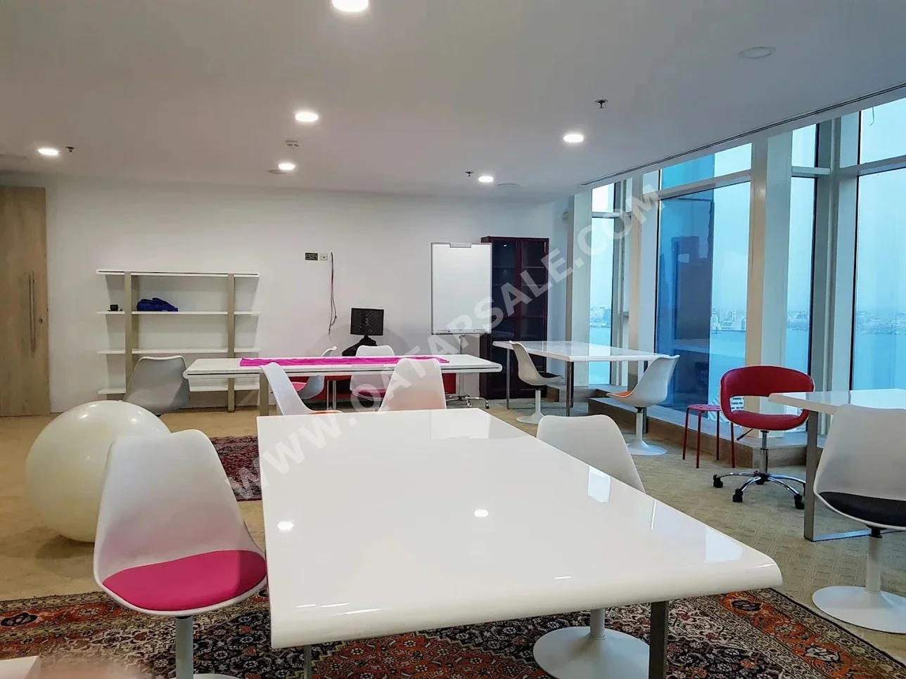 Commercial Offices - Fully Furnished  - Doha  - West Bay