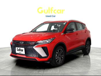 Geely  Coolray  2024  Automatic  38,435 Km  4 Cylinder  Front Wheel Drive (FWD)  SUV  Red  With Warranty