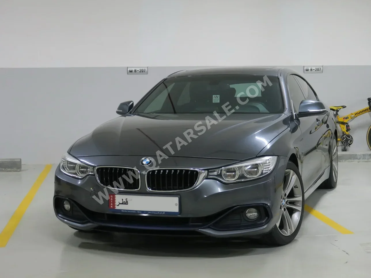 BMW  4-Series  420 I  2016  Automatic  163,000 Km  4 Cylinder  Rear Wheel Drive (RWD)  Sedan  Gray