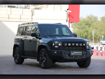 Jetour  T2  2024  Automatic  45,000 Km  4 Cylinder  Four Wheel Drive (4WD)  SUV  Black  With Warranty