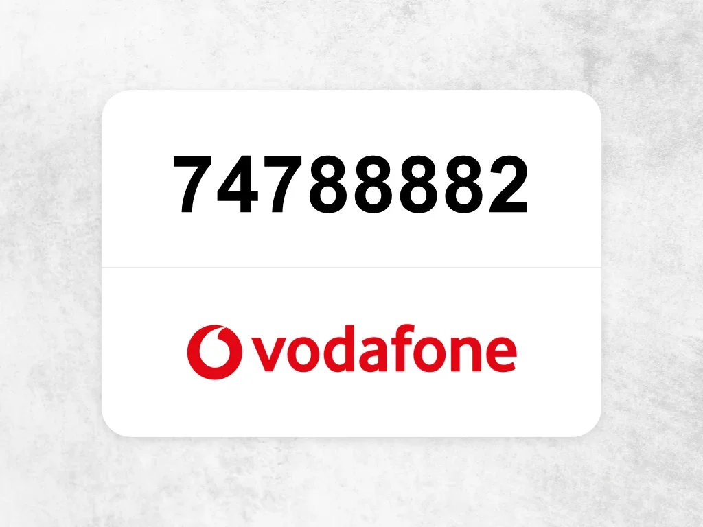 جوال فودافون  74788882