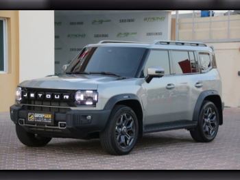 Jetour  T2  Luxury  2025  Automatic  38,000 Km  4 Cylinder  Four Wheel Drive (4WD)  SUV  Gray  With Warranty
