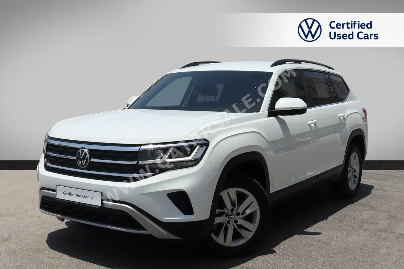 Volkswagen  Teramont  S  2023  Automatic  46,800 Km  4 Cylinder  All Wheel Drive (AWD)  SUV  White  With Warranty