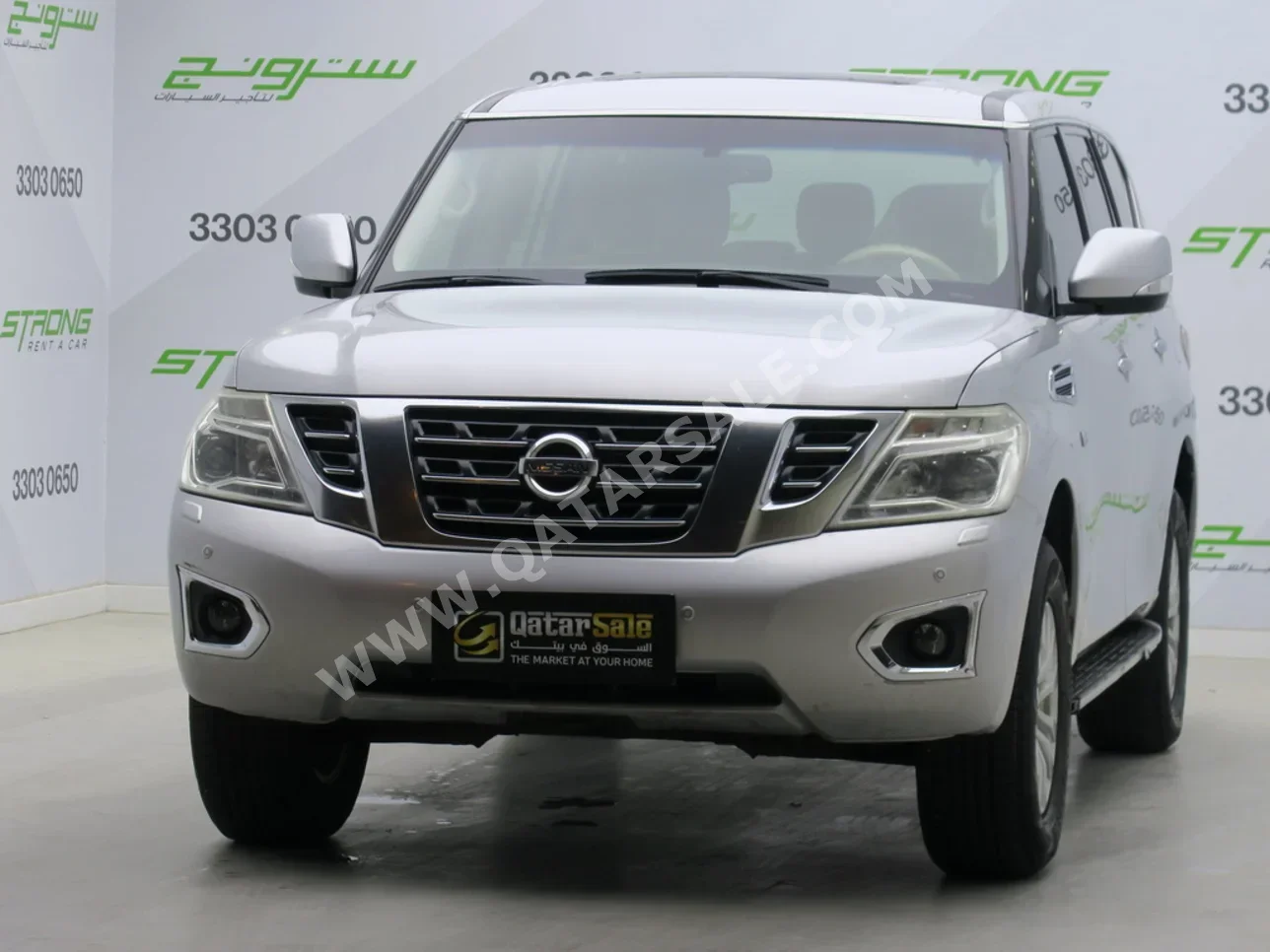 Nissan  Patrol  SE  2014  Automatic  293,750 Km  8 Cylinder  Four Wheel Drive (4WD)  SUV  Silver