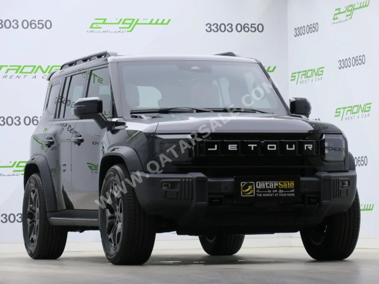 Jetour  T2  Luxury  2025  Automatic  29,000 Km  4 Cylinder  Four Wheel Drive (4WD)  SUV  Black  With Warranty