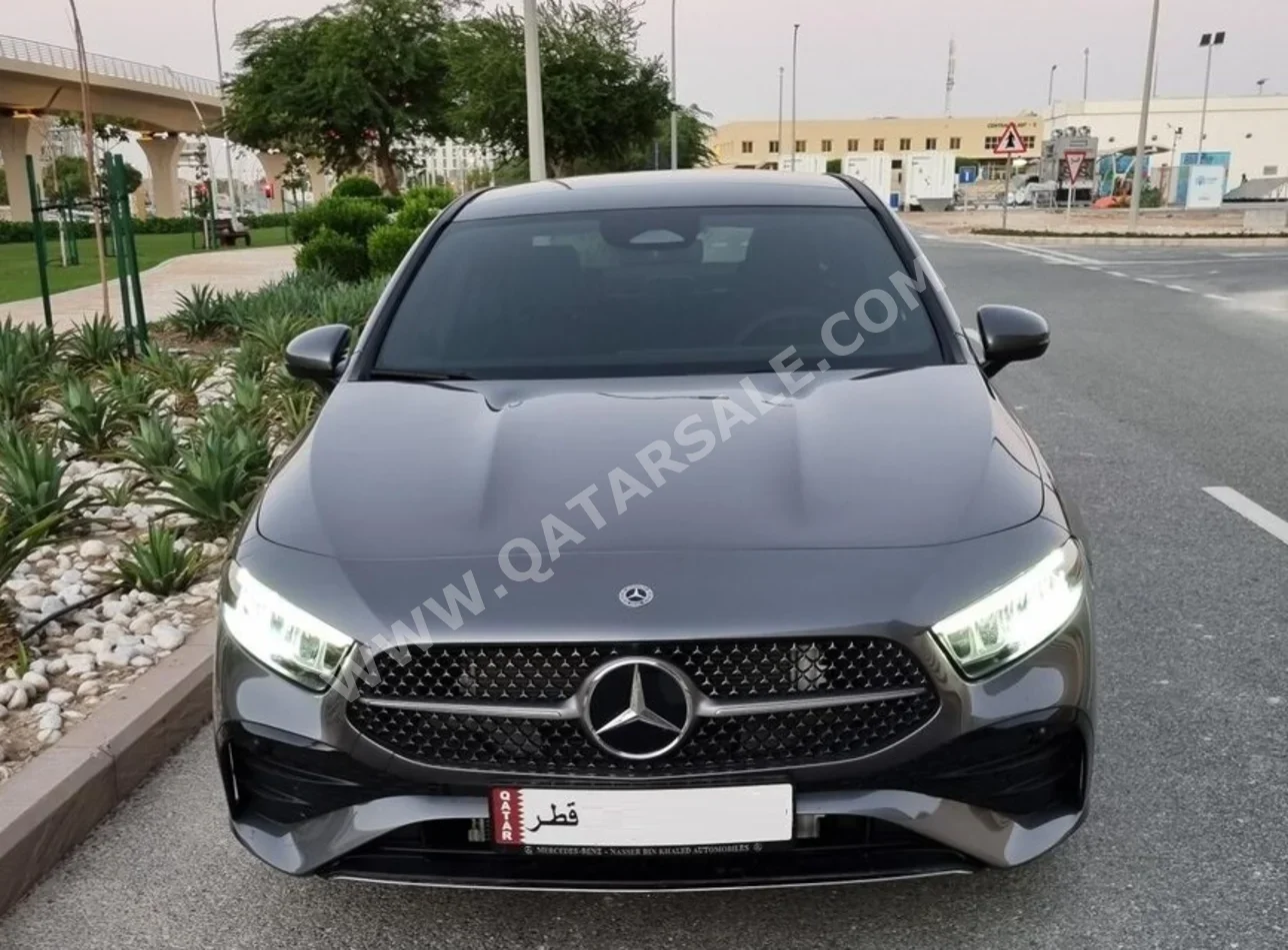 Mercedes-Benz  A-Class  200 AMG  2023  Automatic  12,900 Km  4 Cylinder  Front Wheel Drive (FWD)  Classic  Gray  With Warranty