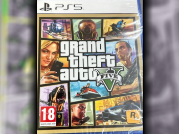 Grand Theft Auto V  - PlayStation 5  Video Games CDs