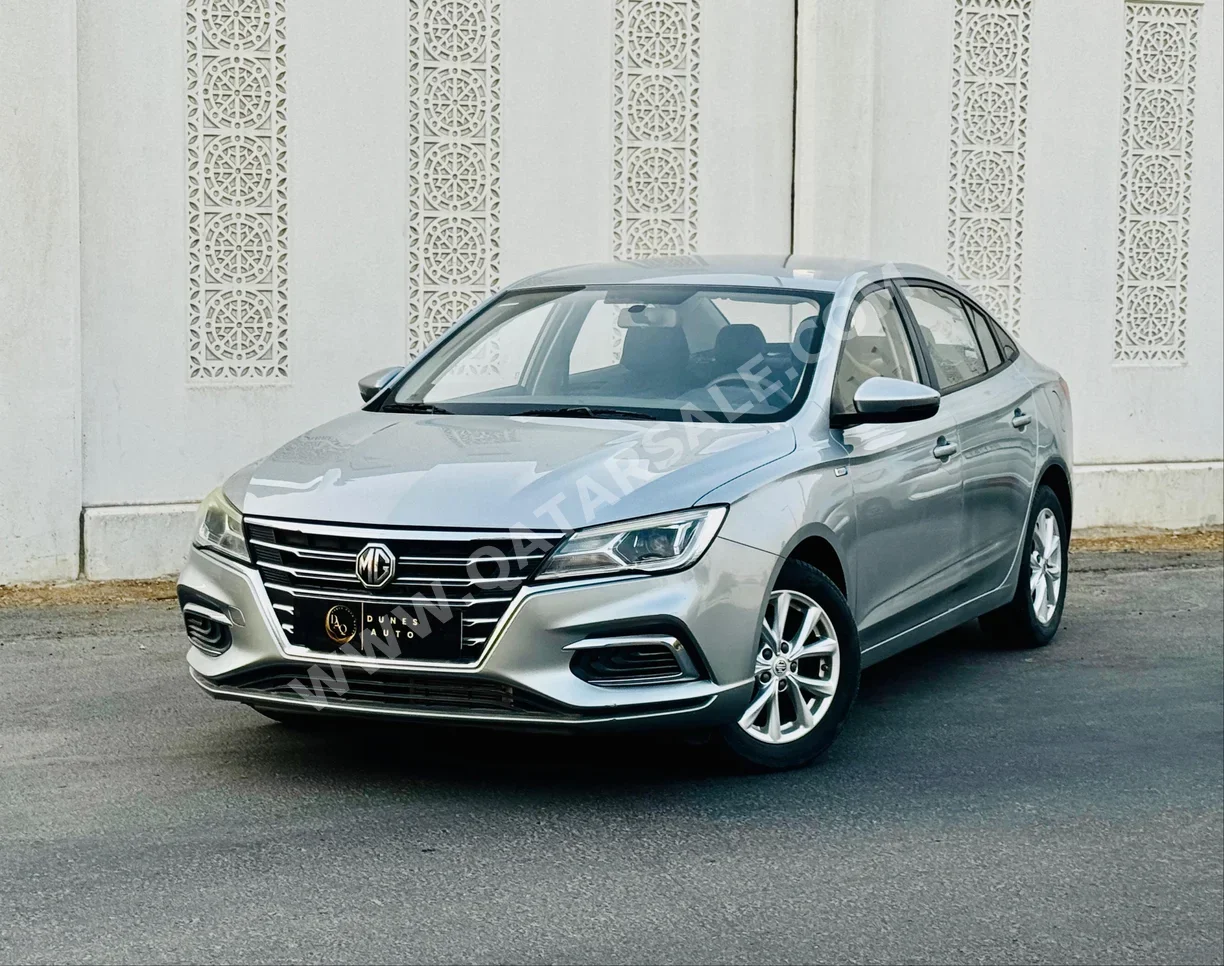 MG  5  2021  Automatic  66,000 Km  4 Cylinder  Front Wheel Drive (FWD)  Sedan  Silver  With Warranty