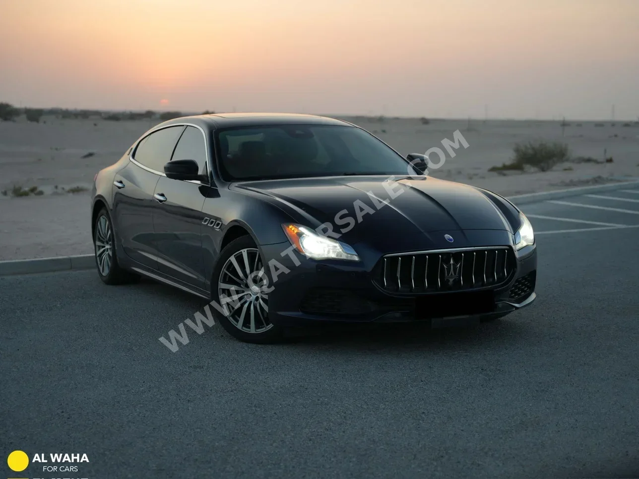 Maserati  Quattroporte  2017  Automatic  116,500 Km  6 Cylinder  Rear Wheel Drive (RWD)  Sedan  Blue
