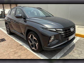 Hyundai  Tucson  2022  Automatic  74,000 Km  4 Cylinder  Four Wheel Drive (4WD)  SUV  Gray  With Warranty