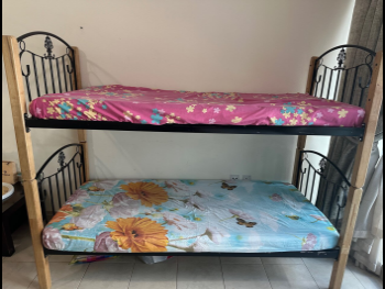 Beds - Double bunk  - Black