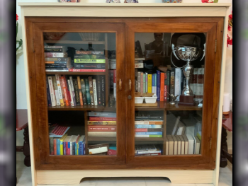 Bookcases & Shelving Units Shelving Unit with Doors  - Beige