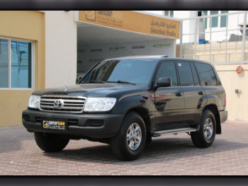 تويوتا  لاند كروزر  جي اكس  2007  عادي  330,000 كم  6 سلندر  دفع رباعي  اس يو في  أسود