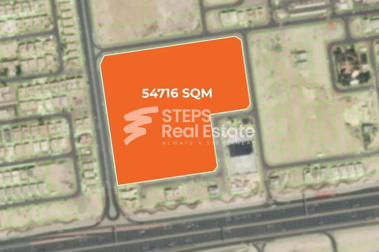 Lands For Sale in Doha  - Al Thumama  -Area Size 54,716 Square Meter