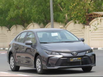 Toyota  Corolla  2024  Automatic  0 Km  4 Cylinder  Front Wheel Drive (FWD)  Sedan  Gray  With Warranty