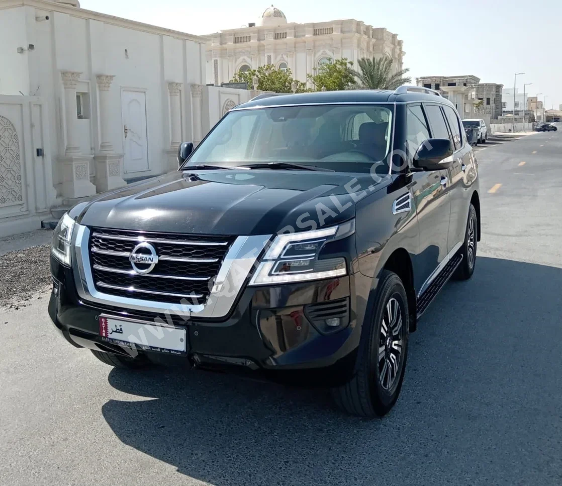 Nissan  Patrol  Titanium  2020  Automatic  202,000 Km  6 Cylinder  Four Wheel Drive (4WD)  SUV  Black