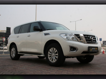 Nissan  Patrol  XE  2019  Automatic  135,000 Km  6 Cylinder  Four Wheel Drive (4WD)  SUV  White