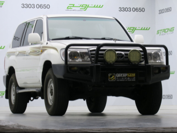 Toyota  Land Cruiser  GX  2006  Manual  454,000 Km  6 Cylinder  Four Wheel Drive (4WD)  SUV  White