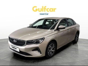 Geely  Emgrand  2024  Automatic  35,766 Km  4 Cylinder  Front Wheel Drive (FWD)  Sedan  Gold  With Warranty