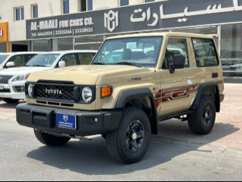 Toyota  Land Cruiser  Hard Top  2025  Manual  0 Km  6 Cylinder  Four Wheel Drive (4WD)  SUV  Beige  With Warranty