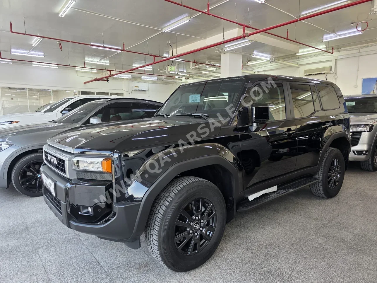 Toyota  Prado  2025  Automatic  2,000 Km  6 Cylinder  Four Wheel Drive (4WD)  SUV  Black  With Warranty