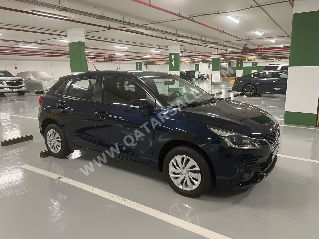 Suzuki  Baleno  2023  Automatic  14,200 Km  4 Cylinder  Front Wheel Drive (FWD)  Hatchback  Dark Blue  With Warranty