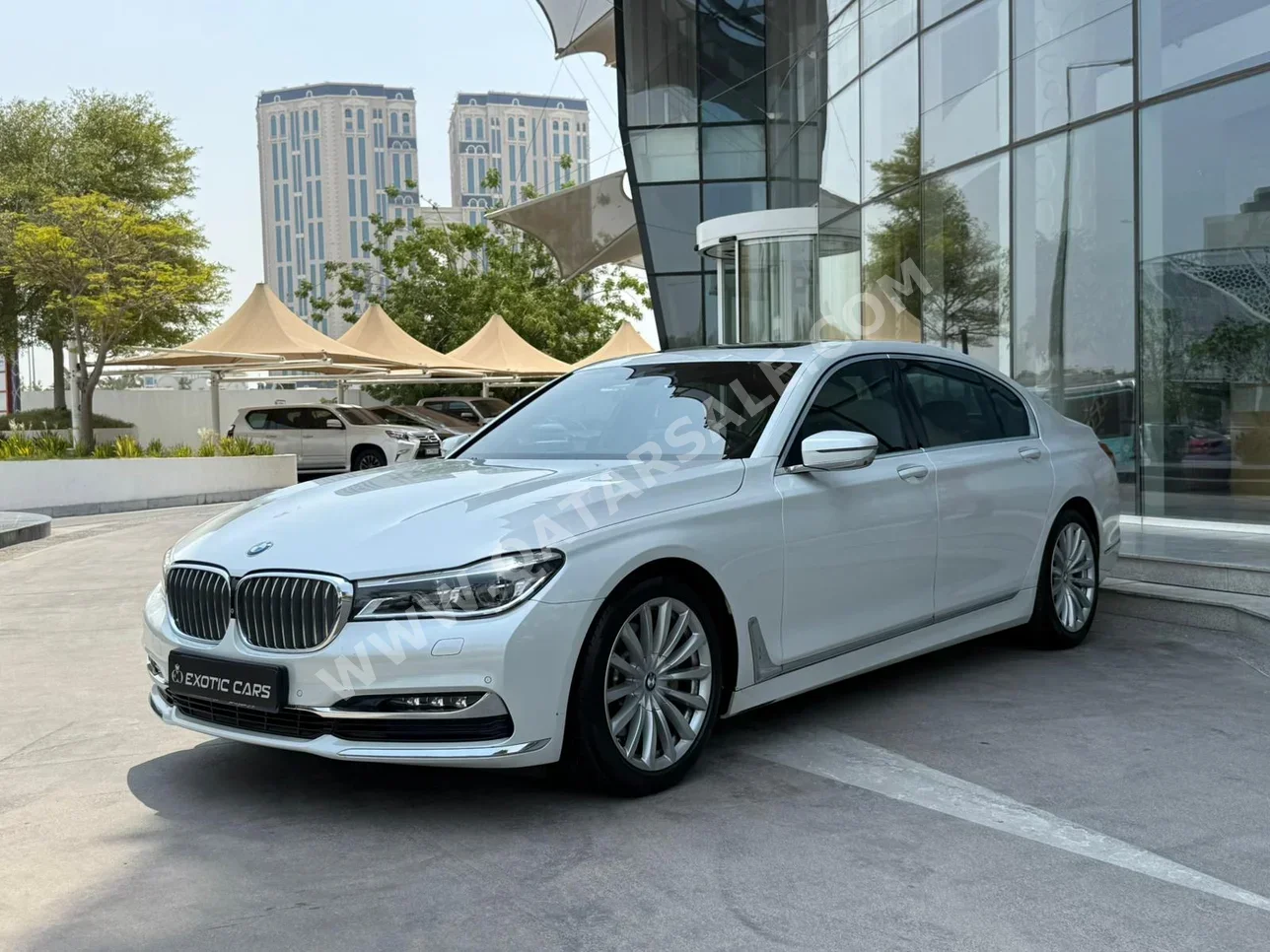 BMW  7-Series  730 Li  2017  Automatic  49,000 Km  6 Cylinder  Rear Wheel Drive (RWD)  Sedan  White  With Warranty