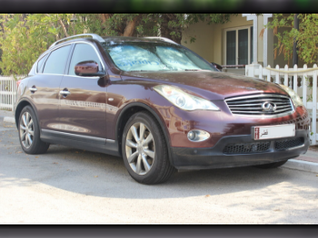 Infiniti  QX  50  2014  Automatic  30,000 Km  6 Cylinder  Four Wheel Drive (4WD)  SUV  Maroon