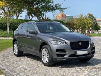 Jaguar  F-Pace  2018  Automatic  57,000 Km  4 Cylinder  Four Wheel Drive (4WD)  SUV  Gray