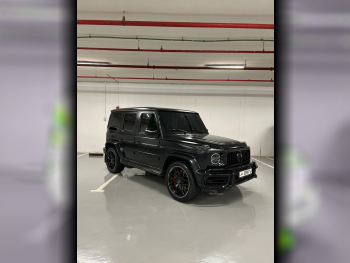Mercedes-Benz  G-Class  63 AMG  2020  Automatic  60,000 Km  8 Cylinder  Four Wheel Drive (4WD)  SUV  Black  With Warranty