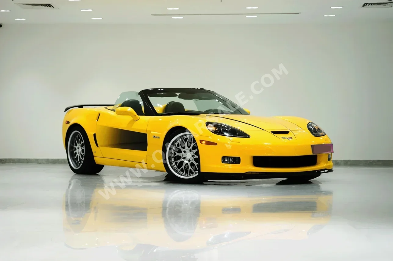 Chevrolet  Corvette  C6  2005  Manual  19,000 Km  8 Cylinder  Rear Wheel Drive (RWD)  Convertible  Yellow