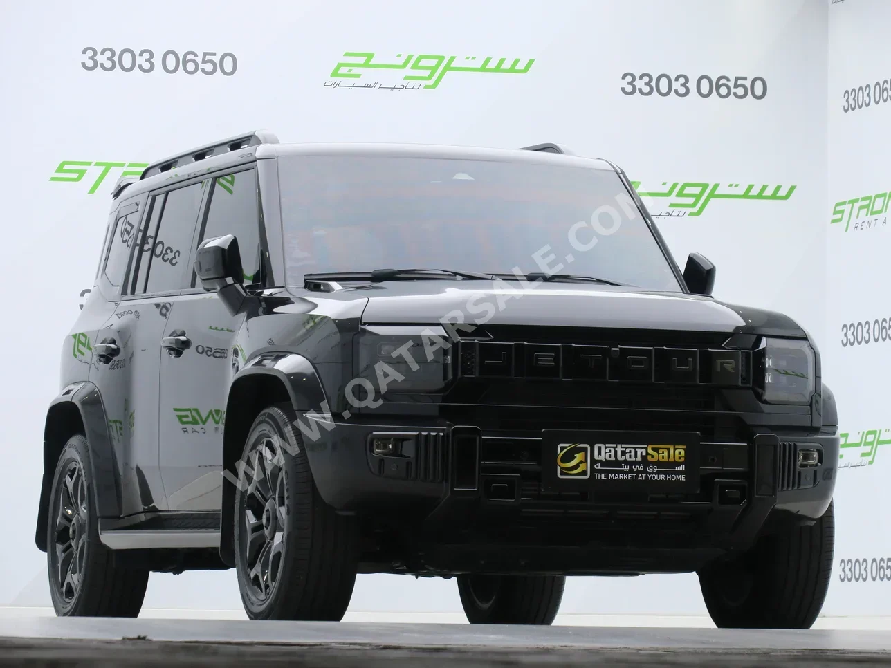 Jetour  T2  2025  Automatic  25,000 Km  4 Cylinder  Four Wheel Drive (4WD)  SUV  Black  With Warranty